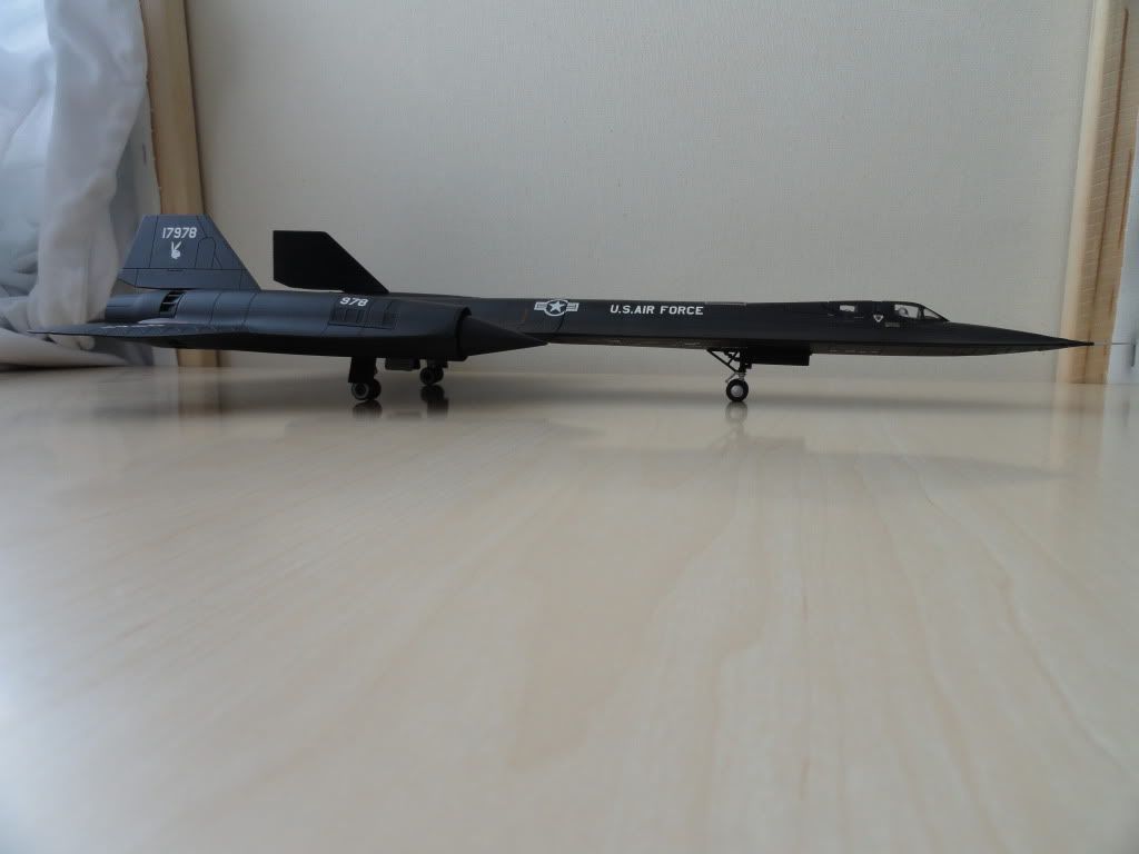 SR-71A Blackbird U.S.A.F 9th SRW 61-7978 Rapid Rabbit 1972