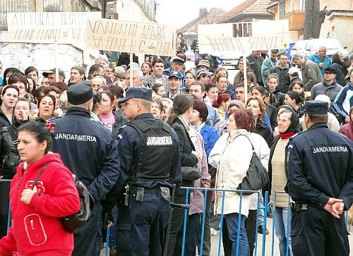Proteste la Anina