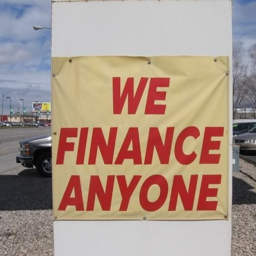 We Finance Anyone