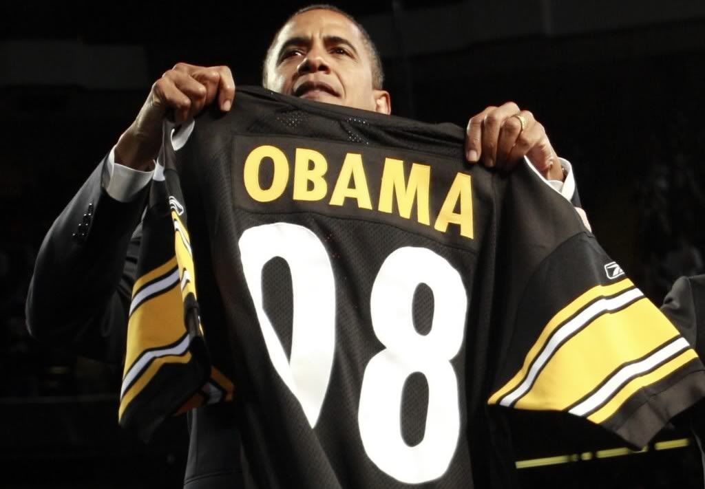 obama watching superbowl feb 7th rooting steelers obama steelers Pictures, Images and Photos