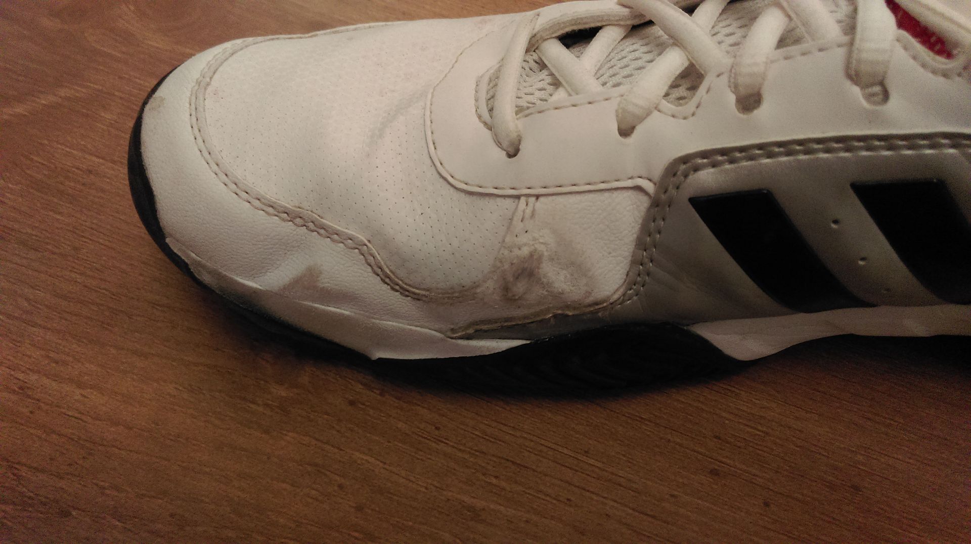 Wearing hole in side of shoe Talk Tennis