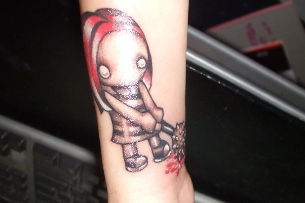 dead doll tattoo picture by .
