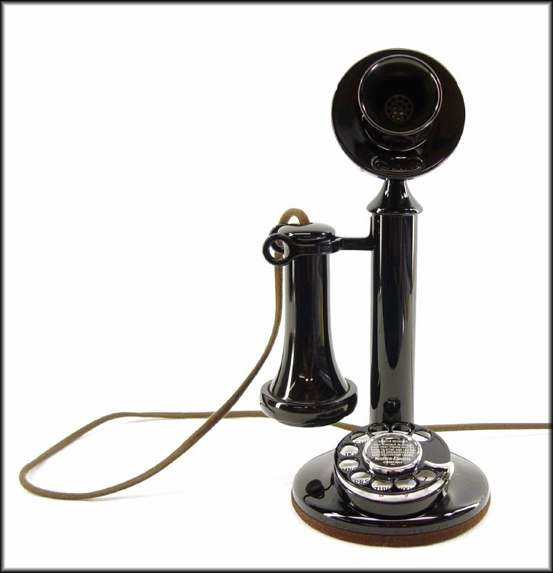 Antique 1920s Western Electric Candlestick Telephone Rotary Dial eBay