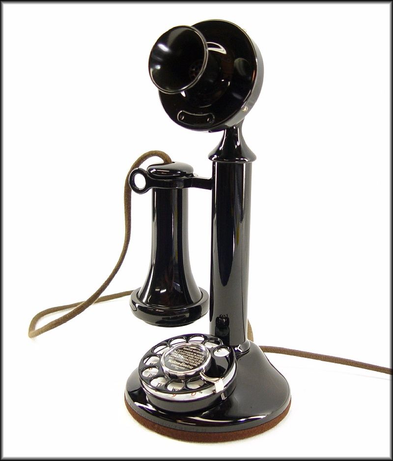 Antique 1920s Western Electric Candlestick Telephone Rotary Dial eBay