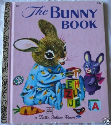The Bunny Book Little Golden Book Vintage