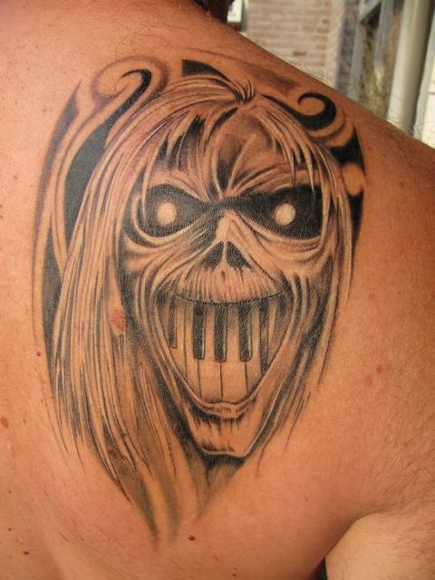  cd called The Piano Tribute To Iron Maiden And it makes a great tattoo