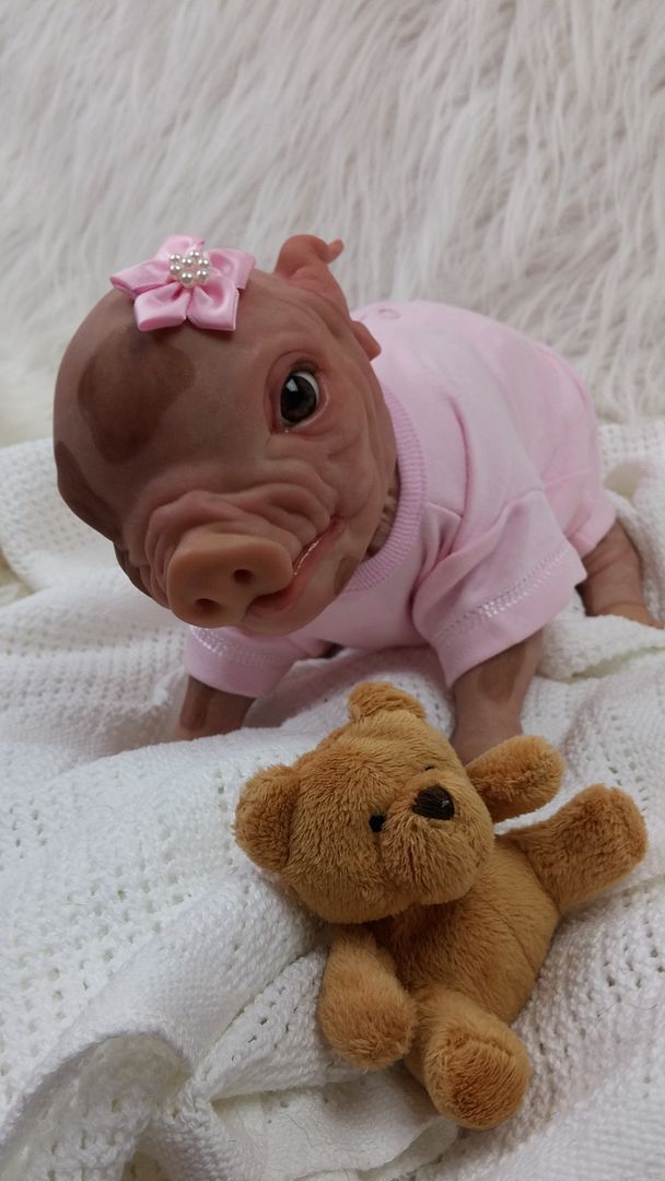 pig reborn doll