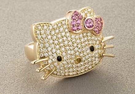 Hello Kitty's Diamond Ring