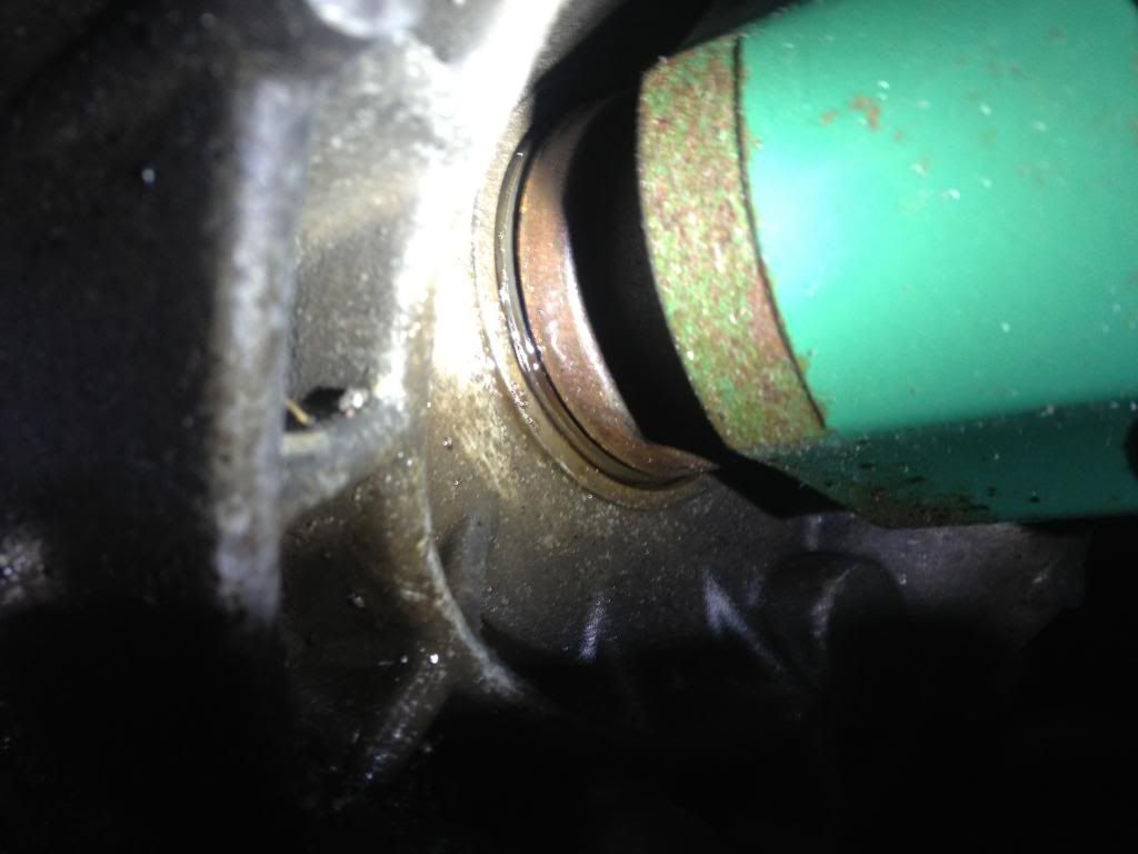 Front Passengers Drive Shaft Leak Lancer Register Forum