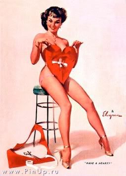 Valentine Pin Up Girl Pictures, Images and Photos