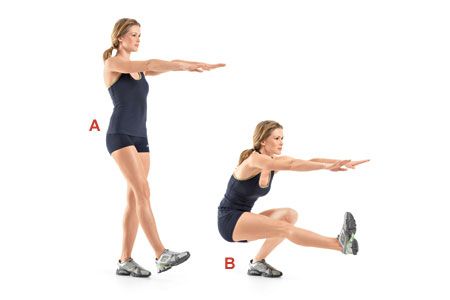 1 Legged Squat, or Pistol