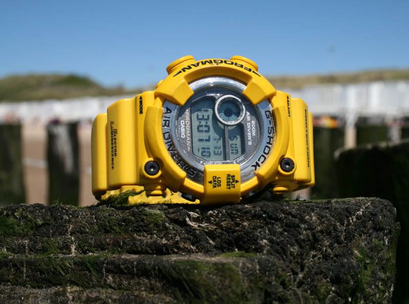 G-Share - Casio G-Shock News: Men in Yellow Frogman G ...