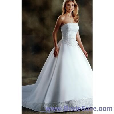 Special Strapless Wedding Bridal Gowns