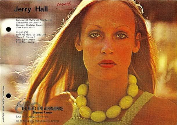 Jerry Hall Page 2 the Fashion Spot