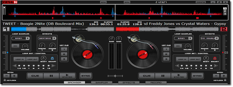 Virtual DJ Home 7.0.5 Free Edition