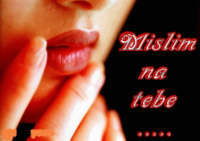 mislim a tebe