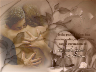 ko malo vode na  dlanu....