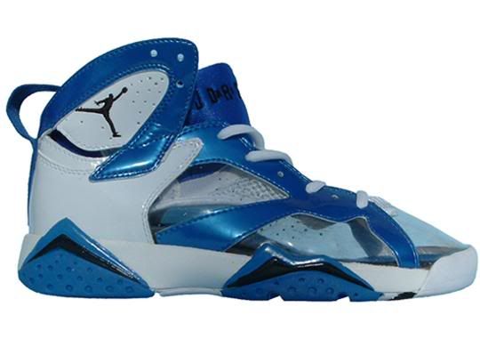 clear jordan 7