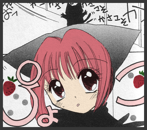 nyaichigo.png Ichigo Nya,Colored Manga image by MewKagome