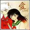 Inuyasha and Kagome Love Icon Pictures, Images and Photos