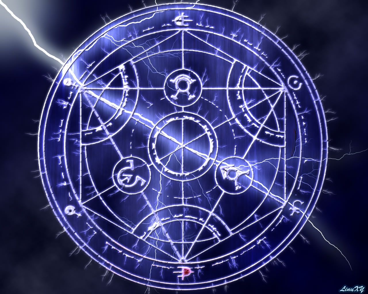Alchemy Symbols Wallpaper