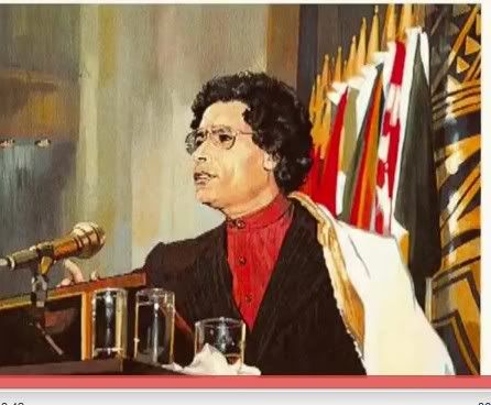 Gadhafi lectures