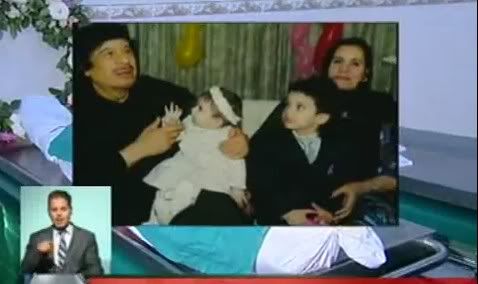 Gahafi grandpa with perished children