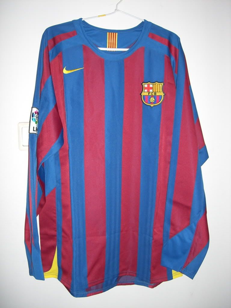 barcelona jersey 2005