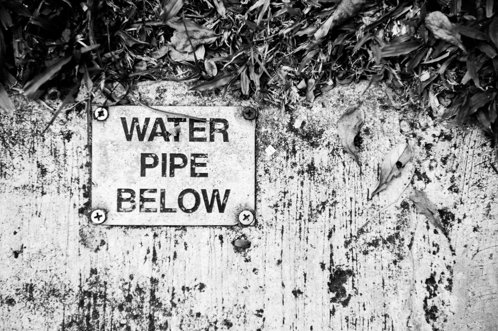 Beware! Water Pipe Below! Walk about at Mount Sophia! Matthew's Showcase