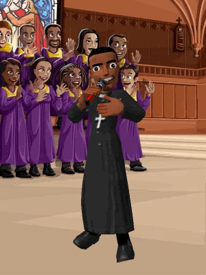 animated pastor