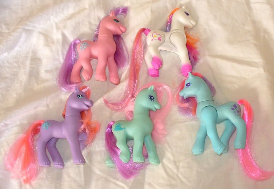 My Little Pony G1 G2 G3 Secret Wish Horses Smooshies Cupcake Doll
