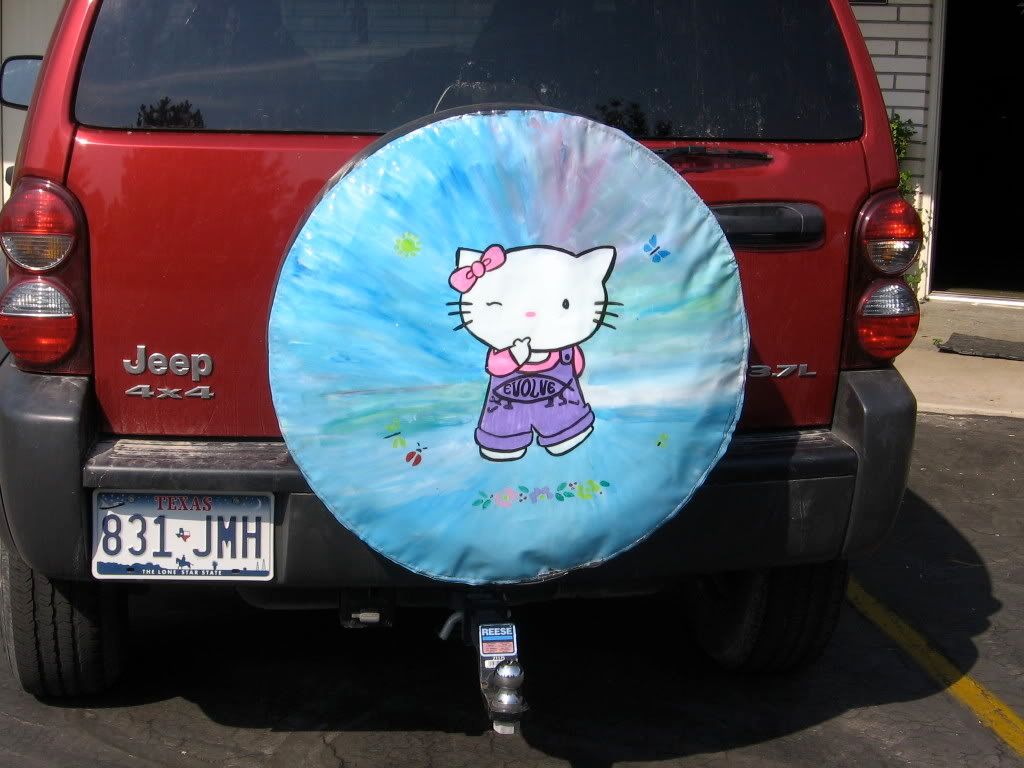 Hello Kitty Spare Tire Cover Photo by katiegreen1342 Photobucket