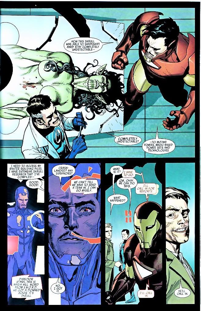 Hank Pym,Secret Invasion #1,Reed Richards,Iron Man