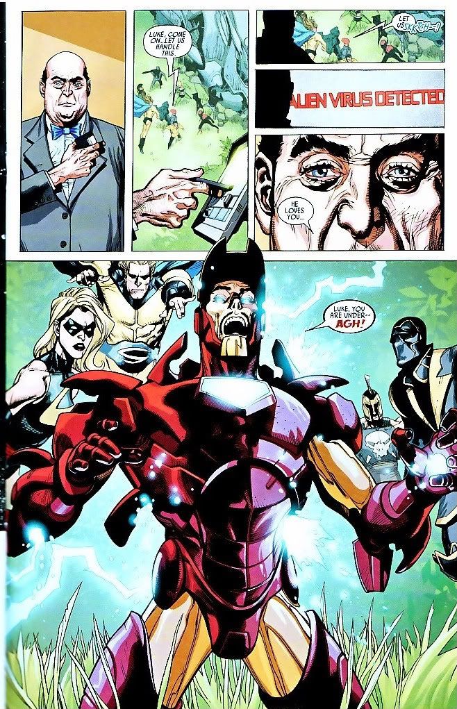 Iron Man,Jarvis,Secret Invasion #1