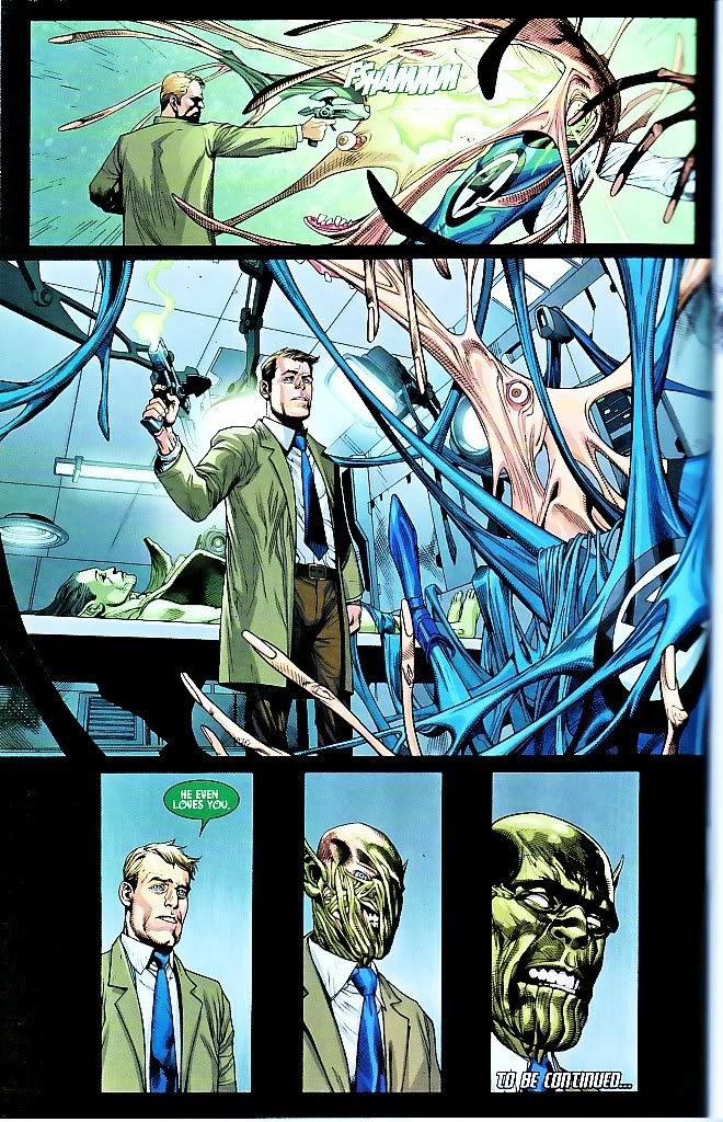 Hank Pym,Reed Richards,Skrull Impostor,Secret Invasion #1