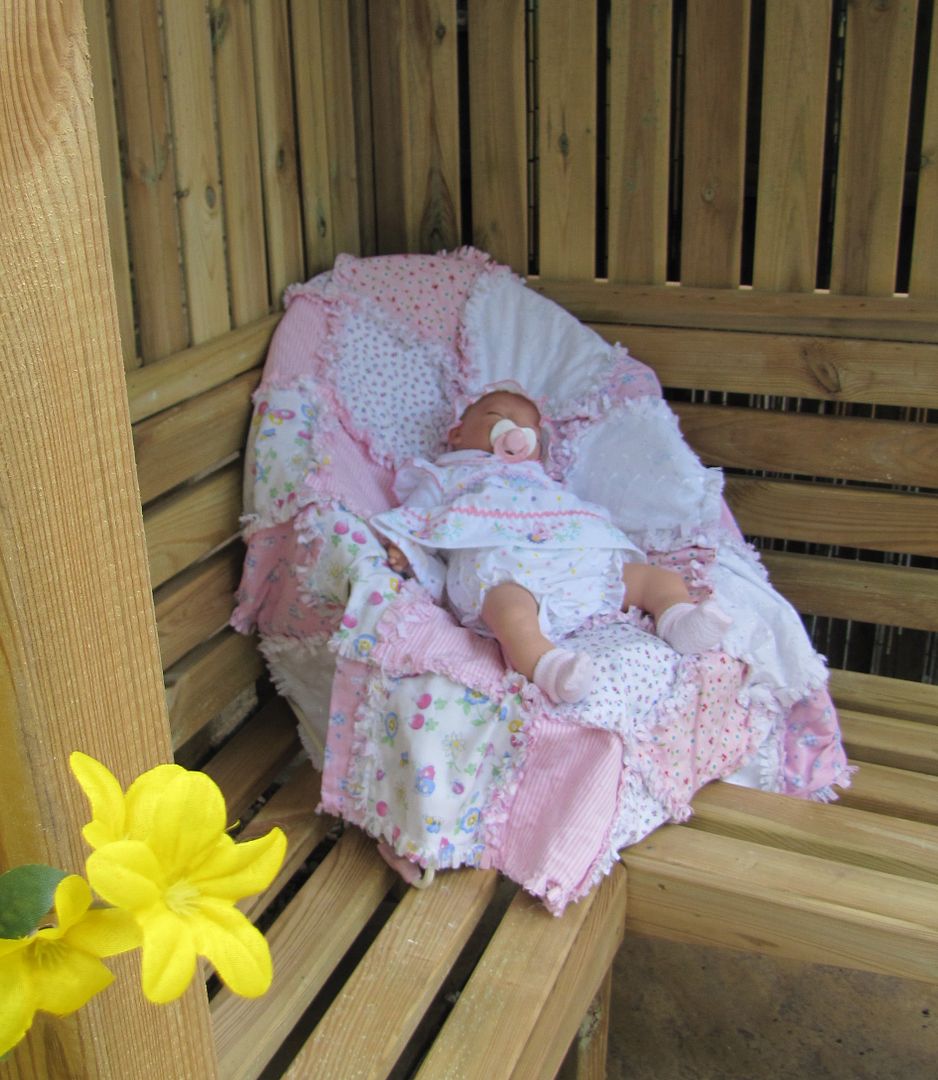 Reborn Artist Sunbeambabies Sleeping Baby Girl Doll Over 5lbs Realistic