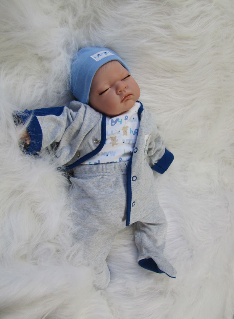 Reborn Artist Sunbeambabies Sleeping Baby Boy Doll Jack Freepost All UK