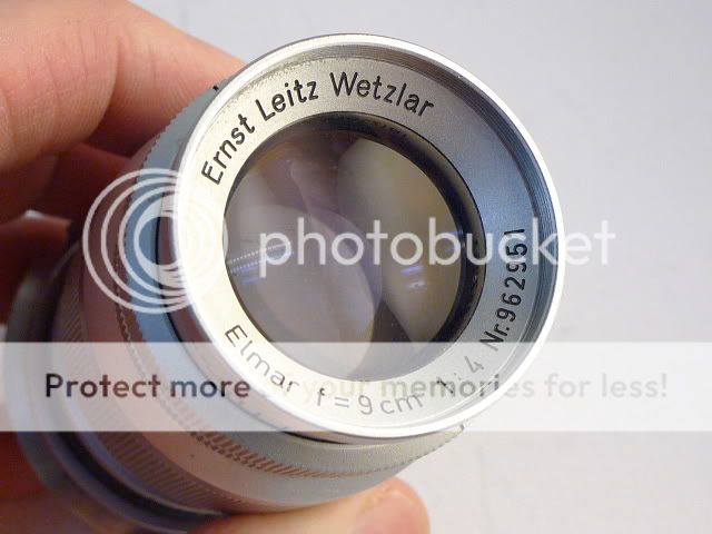 Leica 90mm f4 Elmar Screw Mount Lens w/ M adapter  