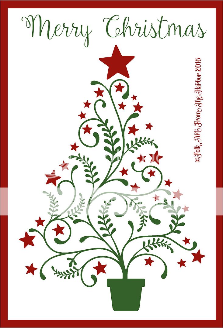 Merry Christmas Fancy Tree 12x18_zpsvog8al2a.jpg Photo by ...